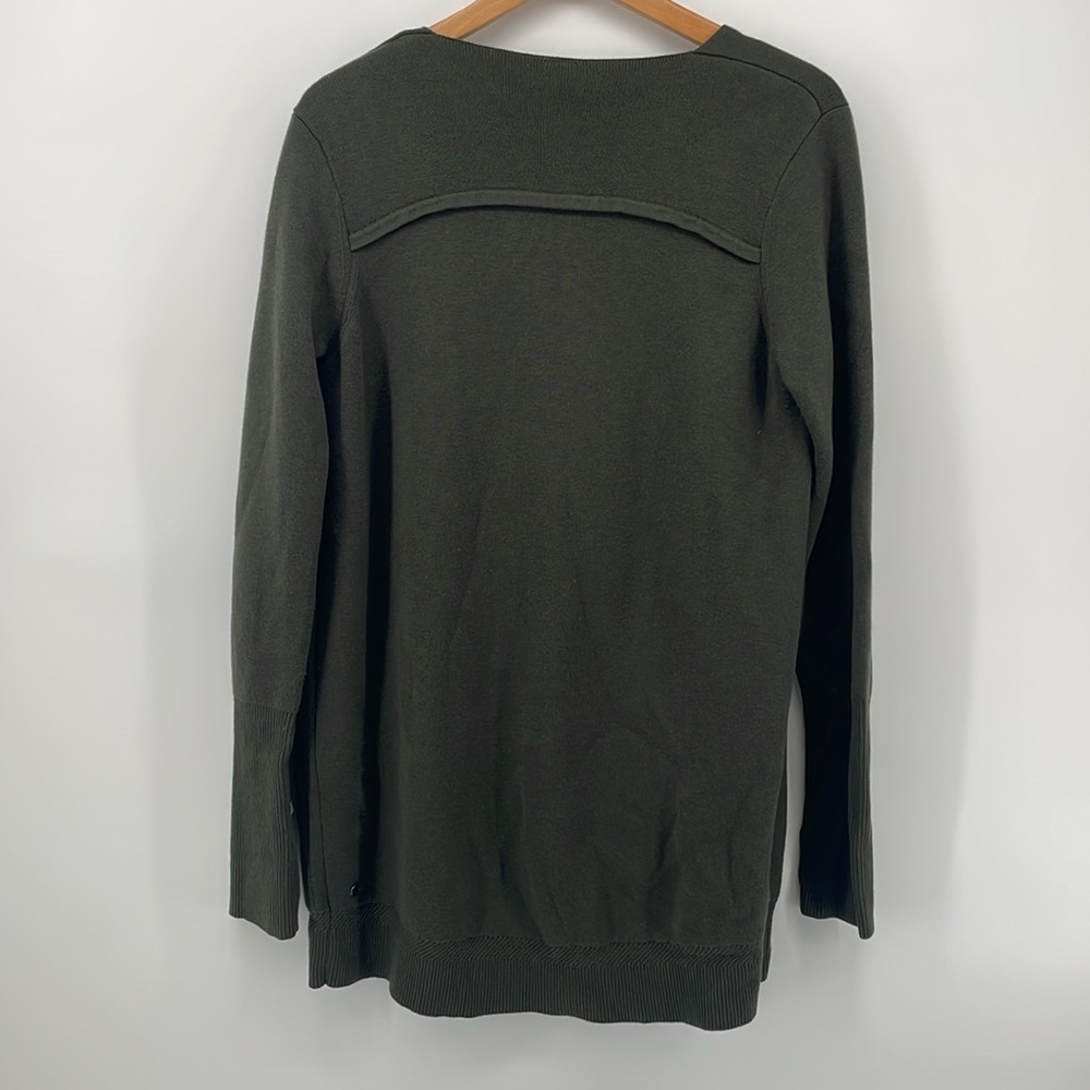 Lululemon City Street Cardigan in Camo Green 8 A14 - Picture 4 of 9
